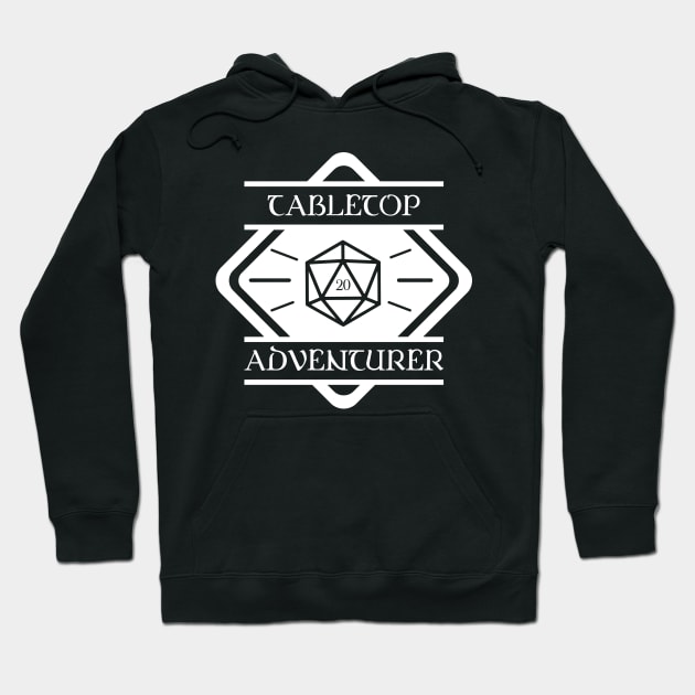 Tabletop Adventurer RPG Dungeons Crawler and Dragons Slayer Hoodie by pixeptional